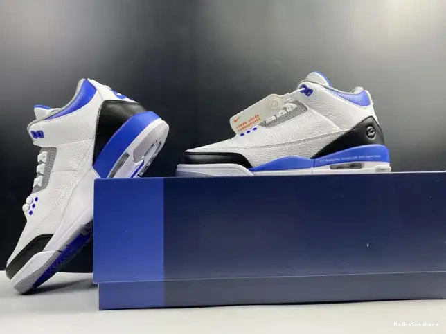 MaikeSneakers Jordan Retro White Air CT8532-040 Blue 3 0422